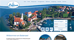 Desktop Screenshot of hotel-lipprandt.de