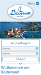 Mobile Screenshot of hotel-lipprandt.de